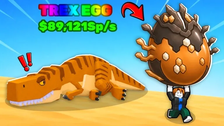 T-Rex Egg — Secret, Prehistoric